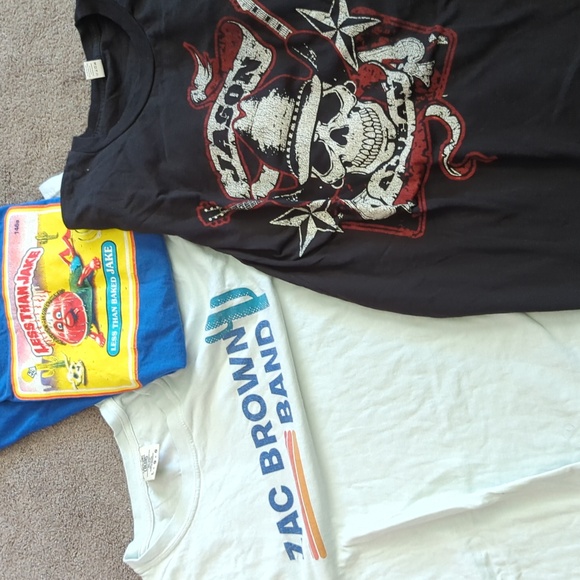 Men's Band Tees T Shirt Lot of 10 Size Large XL Modern - Picture 6 of 9